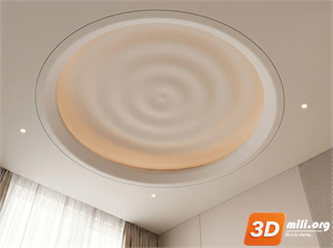 Ceiling Decoration Skp Files
